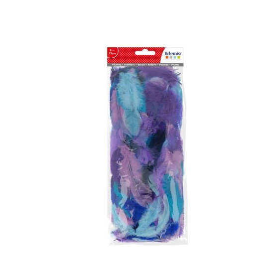 Πούπουλα Mix Μπλε-Μωβ 10g Πούπουλα Mix Μπλε-Μωβ 10g