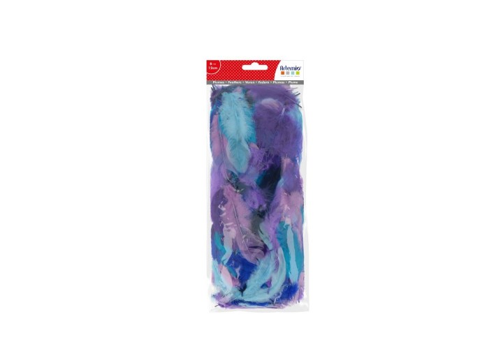 Πούπουλα Mix Μπλε-Μωβ 10g Πούπουλα Mix Μπλε-Μωβ 10g