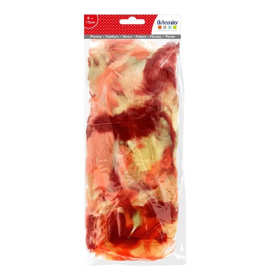 Πούπουλα mix fire 10gr Πούπουλα mix fire 10gr
