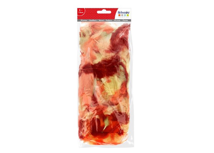 Πούπουλα mix fire 10gr Πούπουλα mix fire 10gr