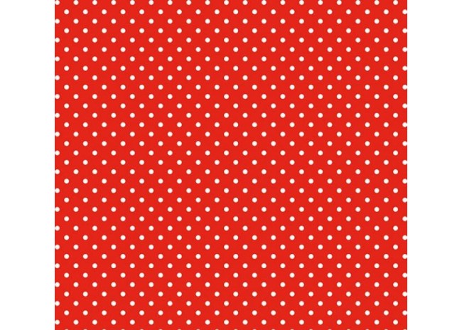 Τσόχα κόκκινη πουά 30x30 1mm Τσόχα κόκκινη πουά 30x30 1mm