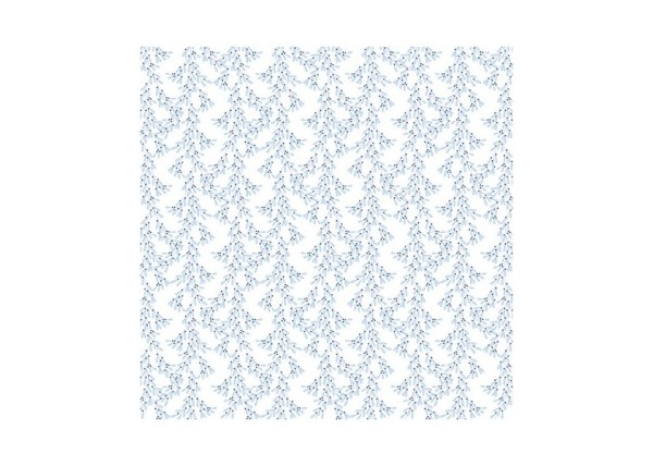 Τσόχα γαλάζια κλαδιά 1mm 30x30cm Τσόχα γαλάζια κλαδιά 1mm 30x30cm