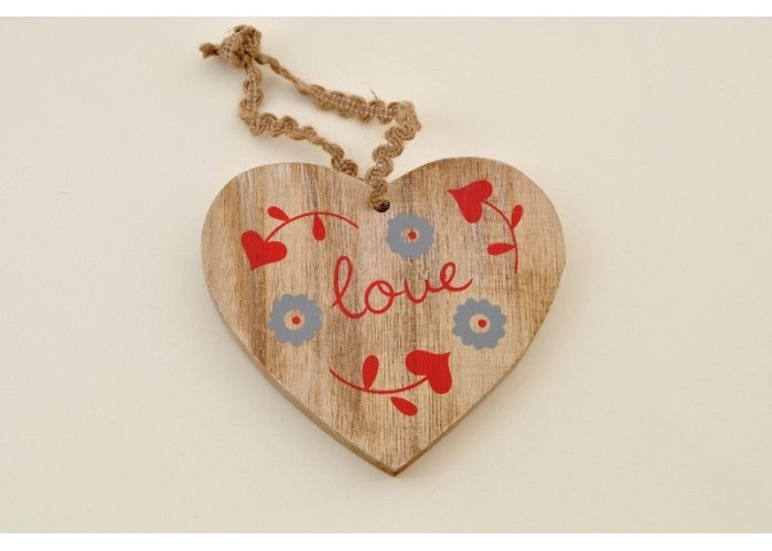 ΞΥΛΙΝΗ ΚΑΡΔΙΑ ΖΩΓΡΑΦΙΣΤΟ 'LOVE' 10,8Χ0,9Χ9,5CM ΞΥΛΙΝΗ ΚΑΡΔΙΑ ΖΩΓΡΑΦΙΣΤΟ 'LOVE' 10,8Χ0,9Χ9,5CM
