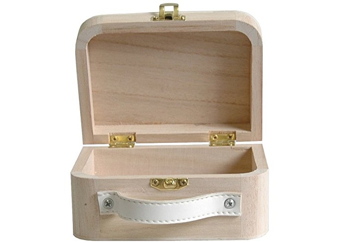 Ξύλινο βαλιτσάκι 13 x 9,5 x 6cm Ξύλινο βαλιτσάκι 13 x 9,5 x 6cm
