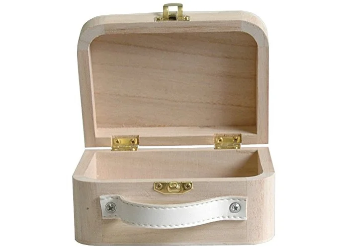 Ξύλινο βαλιτσάκι 13 x 9,5 x 6cm