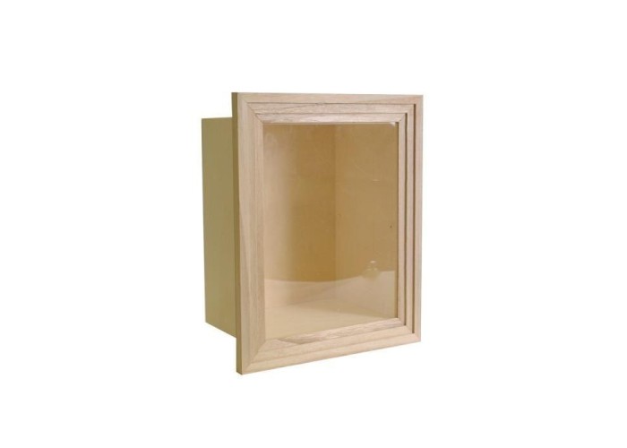 Ξύλινο κουτί με βάθος και παράθυρο 23.5 x 28.5 x 14cm Ξύλινο κουτί με βάθος και παράθυρο 23.5 x 28.5 x 14cm