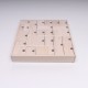 Ξύλινο κουτί με θήκες 40x6.5x40cm Ξύλινο κουτί με θήκες 40x6.5x40cm