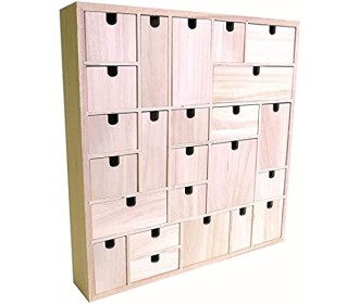 Ξύλινο κουτί με θήκες 40x6.5x40cm Ξύλινο κουτί με θήκες 40x6.5x40cm