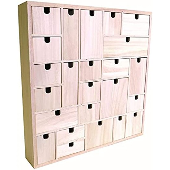 Ξύλινο κουτί με θήκες 40x6.5x40cm Ξύλινο κουτί με θήκες 40x6.5x40cm