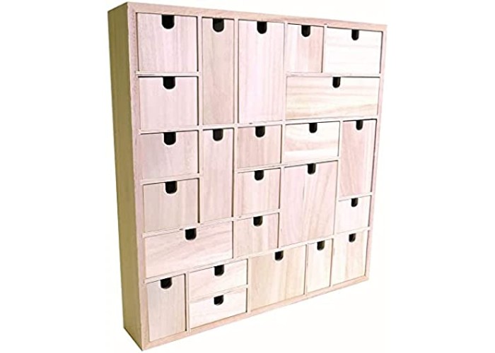 Ξύλινο κουτί με θήκες 40x6.5x40cm Ξύλινο κουτί με θήκες 40x6.5x40cm