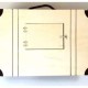 Ξύλινο κουτί ευχών, βαλίτσα 35x15x23cm Ξύλινο κουτί ευχών, βαλίτσα 35x15x23cm