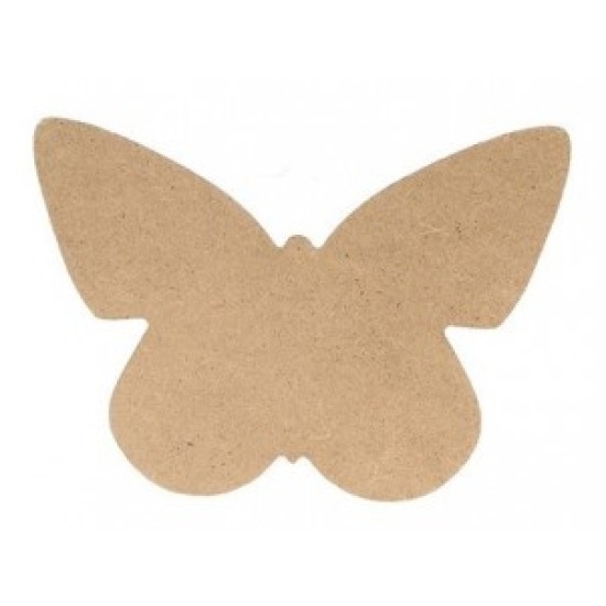 Ξύλινη πεταλούδα MDF 15cm Ξύλινη πεταλούδα MDF 15cm