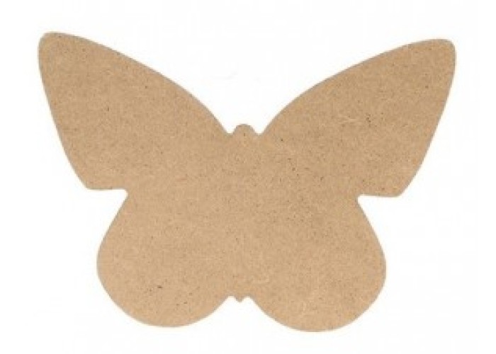 Ξύλινη πεταλούδα MDF 15cm Ξύλινη πεταλούδα MDF 15cm