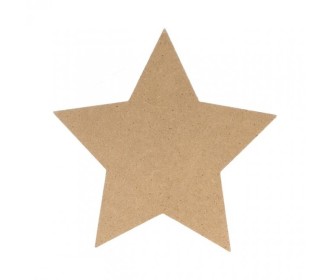 Ξύλινο αστέρι Mdf  25cm Ξύλινο αστέρι Mdf  25cm