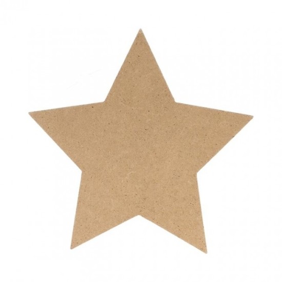 Ξύλινο αστέρι Mdf 25cm Ξύλινο αστέρι Mdf 25cm