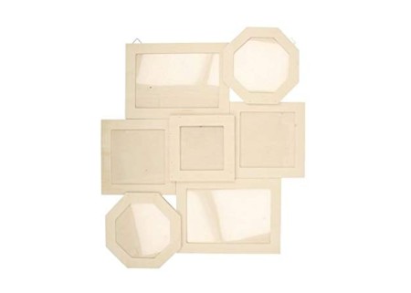 Σύνθεση από κορνίζες ξύλινες 35cm x 41cm Σύνθεση από κορνίζες ξύλινες 35cm x 41cm