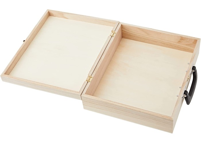 Ξύλινη βαλίτσα 33x27x9cm Ξύλινη βαλίτσα 33x27x9cm