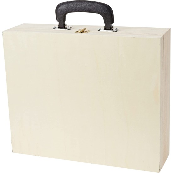 Ξύλινη βαλίτσα 33x27x9cm Ξύλινη βαλίτσα 33x27x9cm