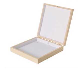 Ξύλινο κουτί για περιδέραιο 19.3x19.4cm Ξύλινο κουτί για περιδέραιο 19.3x19.4cm