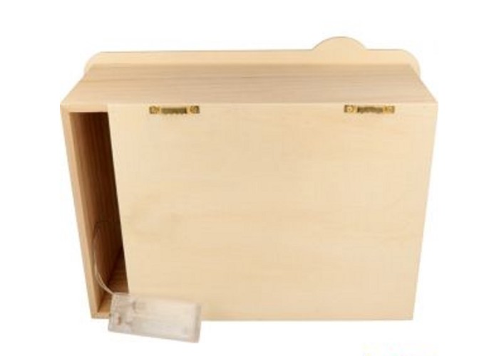 Ξύλινο ράφι vintage tv 30.8x12x24cm Ξύλινο ράφι vintage tv 30.8x12x24cm