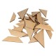 Ξύλινος δίσκος με puzzle 30x30x6cm Ξύλινος δίσκος με puzzle 30x30x6cm
