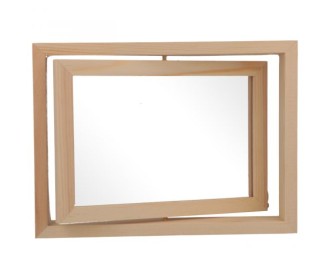 Ξύλινη κορνίζα περιστρεφόμενη 19.5x15x3cm Ξύλινη κορνίζα περιστρεφόμενη 19.5x15x3cm