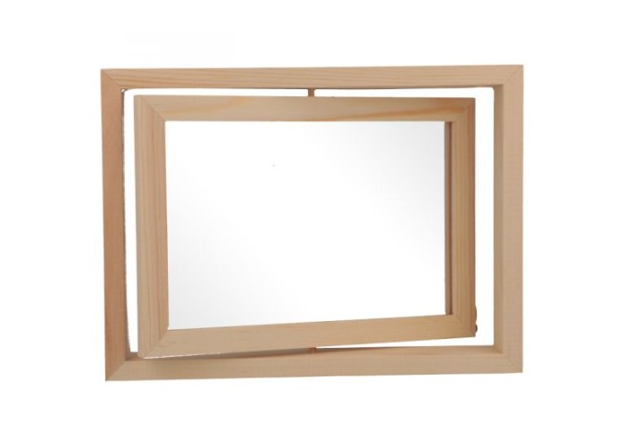 Ξύλινη κορνίζα περιστρεφόμενη 19.5x15x3cm Ξύλινη κορνίζα περιστρεφόμενη 19.5x15x3cm