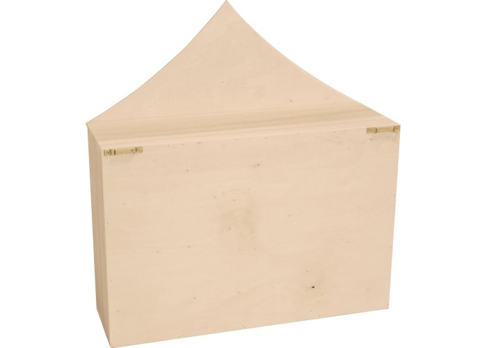 Ξύλινο ράφι σκηνή τσίρκου 32x10x34cm Ξύλινο ράφι σκηνή τσίρκου 32x10x34cm