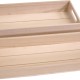 Σετ 2 ξύλινοι δίσκοι 40x15x6cm - 37x12x5cm