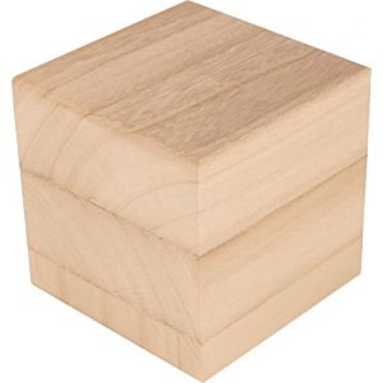 Σετ 6 ξύλινοι κύβοι 4x4x4cm Σετ 6 ξύλινοι κύβοι 4x4x4cm