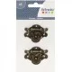 Μεταλλικός σύρτης 50x40mm 2τεμ
