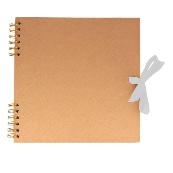 Άλμπουμ κραφτ 25x25cm 40φύλλα Λευκά (80σελίδες) Άλμπουμ κραφτ 25x25cm 40φύλλα Λευκά (80σελίδες)