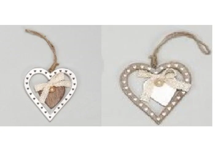 ΞΥΛ ΚΡΕΜ ΚΑΡΔΙΑ/ΚΑΡΔΙΑ ΚΟΥΜΠ ΔΑΝΤ 10X9,5CM