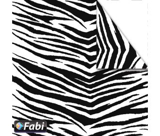 Χαρτόνι Κολάζ με φόντο ζεβρας 