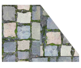 Χαρτόνι πάτωμα 50cm x 70cm διπλής όψης Χαρτόνι πάτωμα 50cm x 70cm διπλής όψης