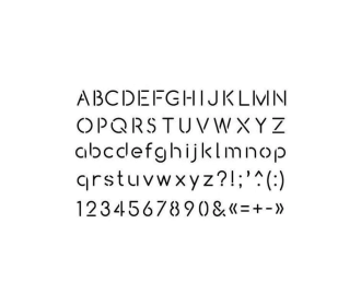 Στενσιλ ABC 10x15cm ( Συνολικό μέγεθος) Στενσιλ ABC 10x15cm ( Συνολικό μέγεθος)
