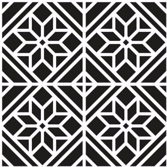 Στένσιλ Tiles #7 30x30cm