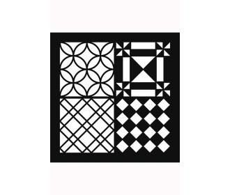 Στένσιλ Cement Tiles #3 30x30cm Στένσιλ Cement Tiles #3 30x30cm