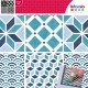 Στένσιλ Cement Tiles #4 30x30cm Στένσιλ Cement Tiles #4 30x30cm