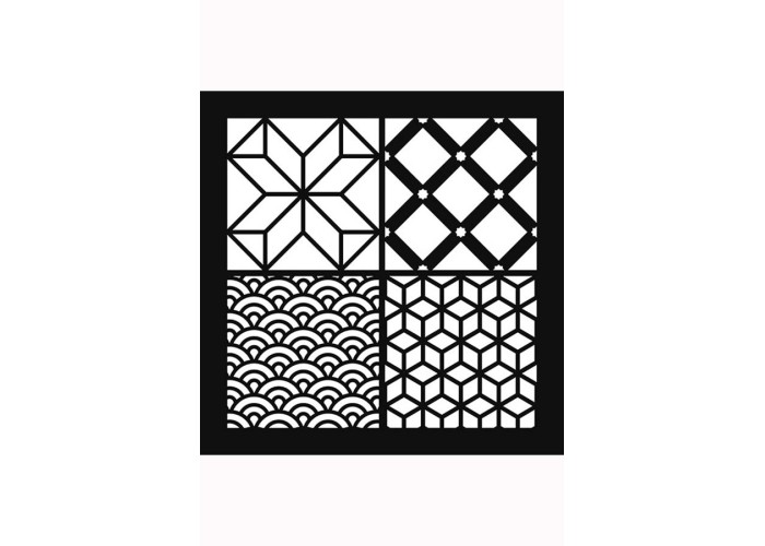 Στένσιλ Cement Tiles #4 30x30cm