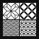 Στένσιλ Cement Tiles #4 30x30cm