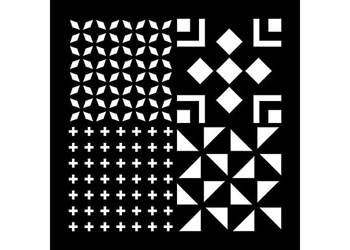 Στένσιλ Cement Tiles #6 30x30cm Στένσιλ Cement Tiles #6 30x30cm