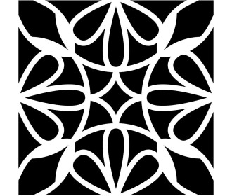 Στένσιλ Cement Tile #3 15x15cm Στένσιλ Cement Tile #3 15x15cm