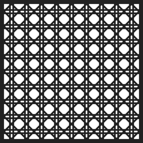 Στένσιλ CANE PATTERN 18X18CM Στένσιλ CANE PATTERN 18X18CM