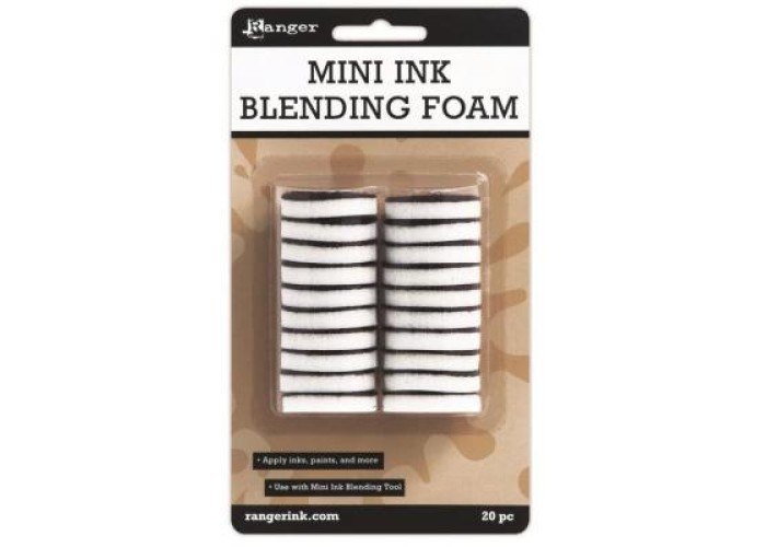 Mini Ink Blending Tool Replacement Foams - Round
