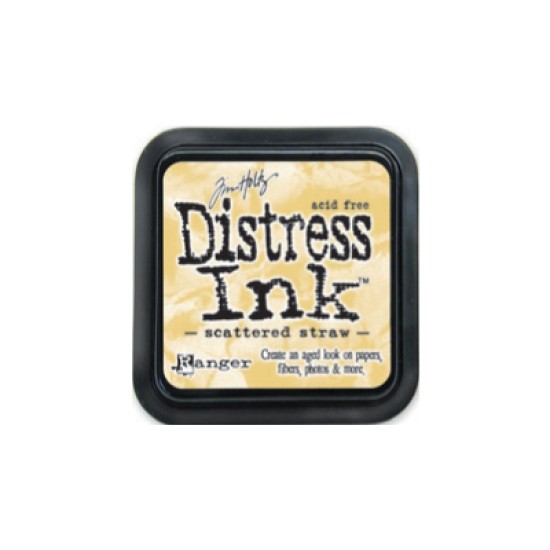 Distress μελάνι scatterd straw
