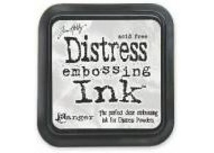 Distress διαφανές μελάνι για embossing