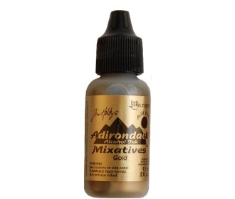 Ranger • Adirondack alcohol ink Mixatives Gold 15ml Ranger • Adirondack alcohol ink Mixatives Gold 15ml