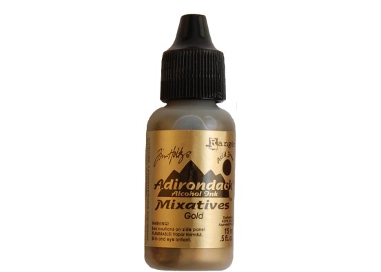 Ranger • Adirondack alcohol ink Mixatives Gold 15ml