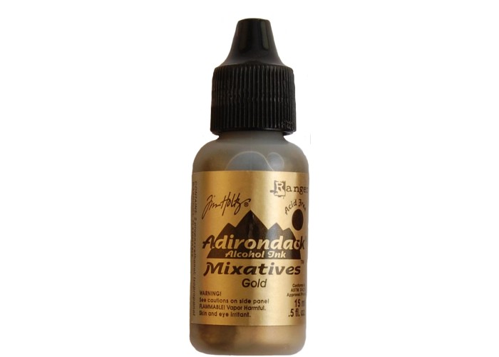 Ranger • Adirondack alcohol ink Mixatives Gold 15ml